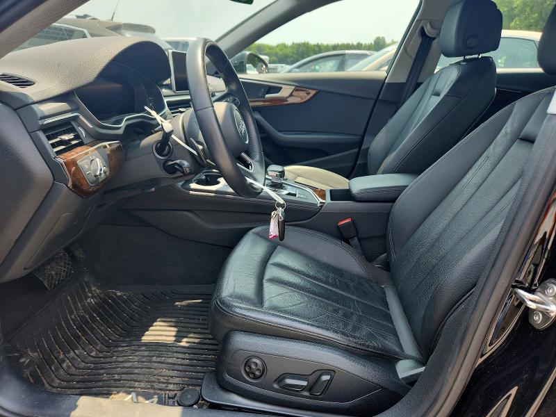 2019 Audi A4 VIN WAUENAF47KN002791 COPART salvage auction — FRONT END, Nj - Cert Of Title-Salvage, sold $1,600 on 2026-07-23 (photo 7)