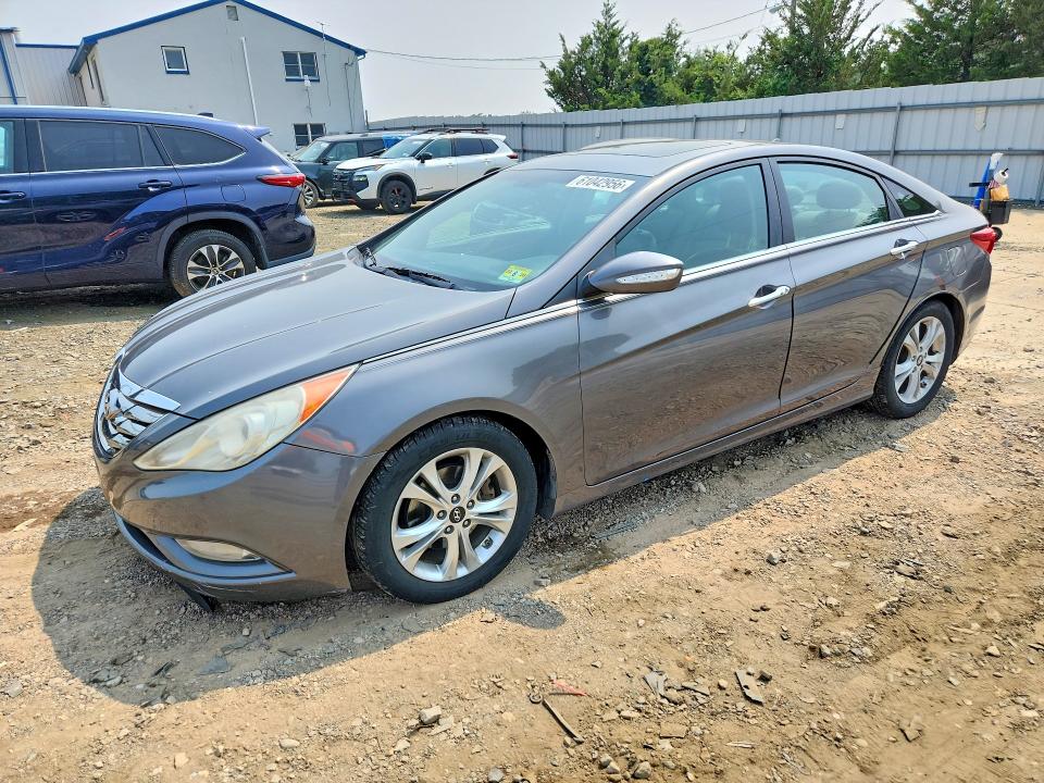 2011 Hyundai Sonata VIN 5NPEC4AC0BH123137 COPART salvage auction — WATER/FLOOD, Nj - Cert Of Title-Salvage Flood, sold $725 on 2026-07-22 (photo 1)