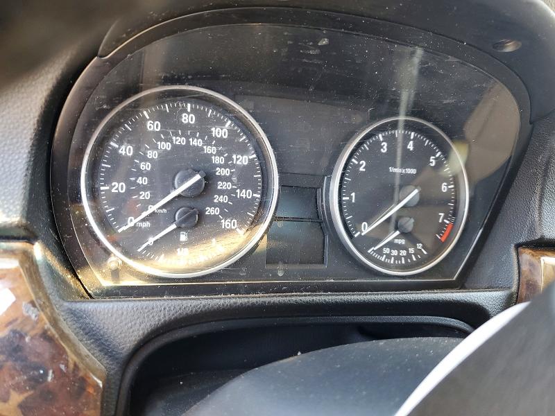 2007 BMW 3 series VIN WBAVC53557FZ76457 COPART salvage auction — FRONT END, CA - SALVAGE CERTIFICATE, sold $225 on 2026-07-31 (photo 9)