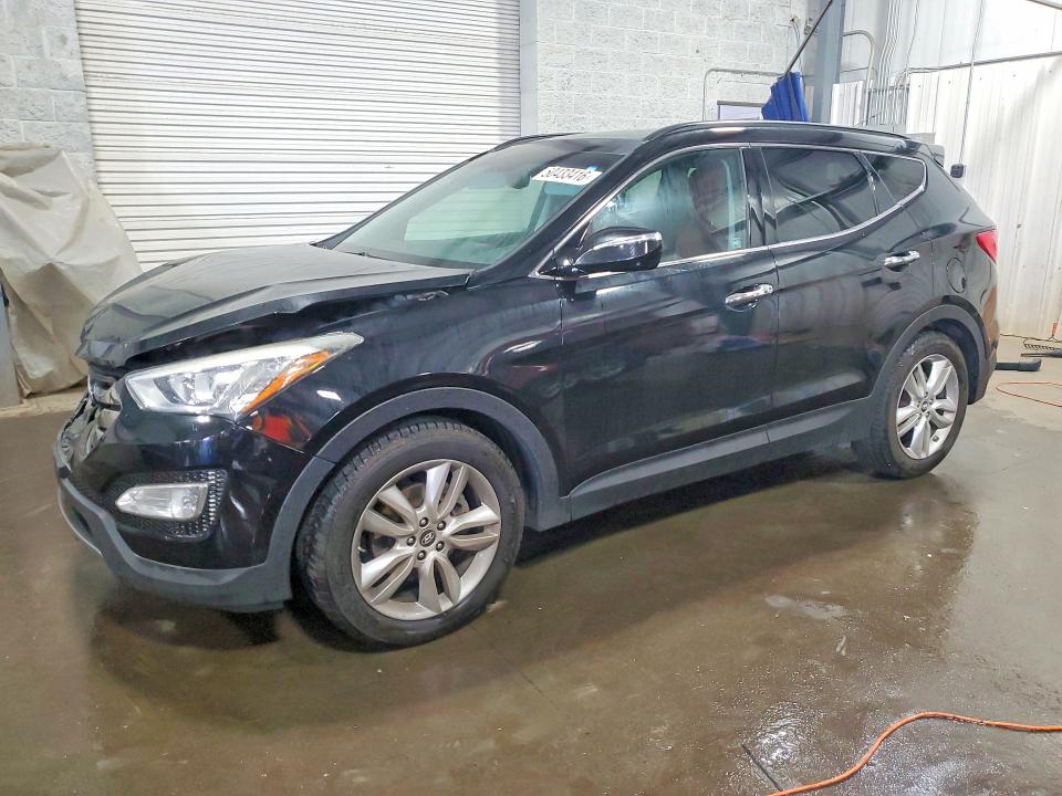 2014 Hyundai VIN 5XYZWDLA9EG164415 COPART salvage auction — FRONT END, Mn - Cert Of Title-Salvage, sold $525 on 2026-07-16 (photo 1)