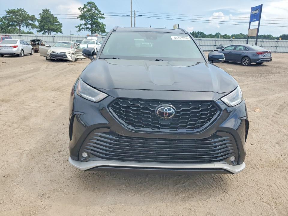2022 Toyota Highlander VIN 5TDJZRBH2NS204644 COPART salvage auction — SIDE, Al - Cert Of Title-Salvage Title, sold $8,800 on 2026-07-30 (photo 5)