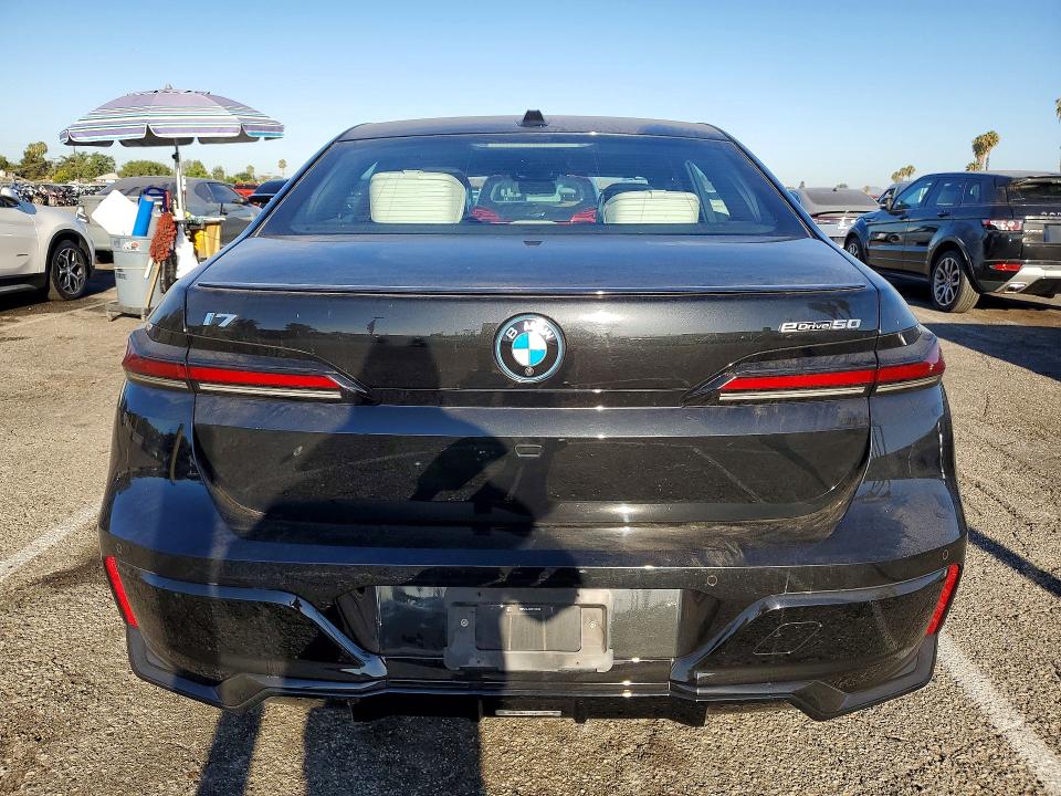 2024 BMW I7 VIN WBY43EJ00RCT10096 COPART salvage auction — FRONT END, Id - Salvage Certificate Of Title, sold $37,250 on 2026-09-22 (photo 6)