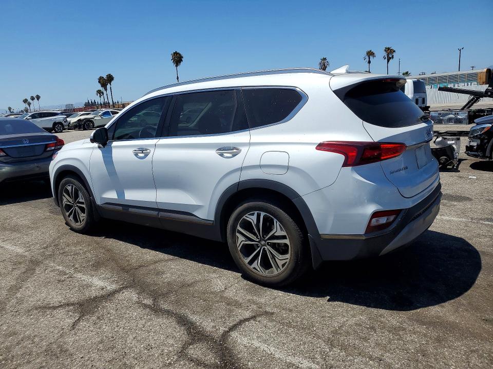 2020 Hyundai Santa fe VIN 5NMS53AA4LH225870 COPART salvage auction — SIDE, Salvage Title, sold $7,100 on 2026-08-21 (photo 2)