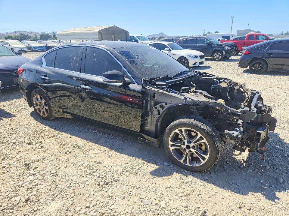 2015 Infiniti Q50 VIN JN1BV7AP4FM355109 COPART salvage auction — STRIPPED, CA - SALVAGE CERTIFICATE, sold $60 on 2026-07-28 (photo 4)