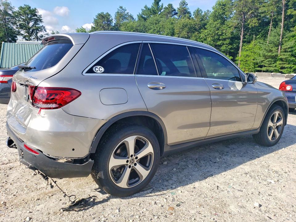 2020 Mercedes-benz Glc VIN WDC0G8EB0LF719913 COPART salvage auction — REAR END, Ma - Cert Of Title-Reconstrctd Coll, sold $400 on 2026-07-29 (photo 3)