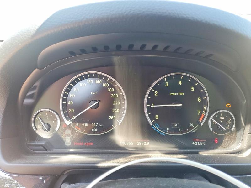 2014 BMW 5 series VIN WBA5A7C53ED617649 COPART salvage auction — FRONT END, On - Permit Salvage, sold $200 on 2026-07-30 (photo 9)