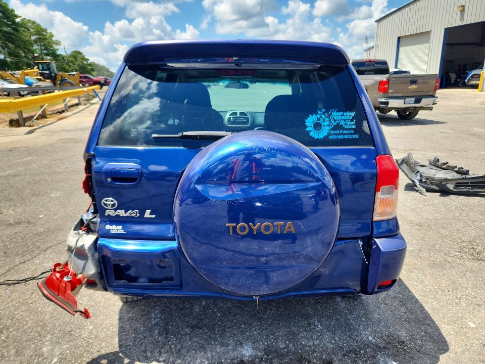 2002 Toyota Rav 4 VIN JTEGH20V520045349 COPART salvage auction — REAR END, AL - CERT OF TITLE-SALVAGE TITLE (P), sold $650 on 2026-07-27 (photo 6)