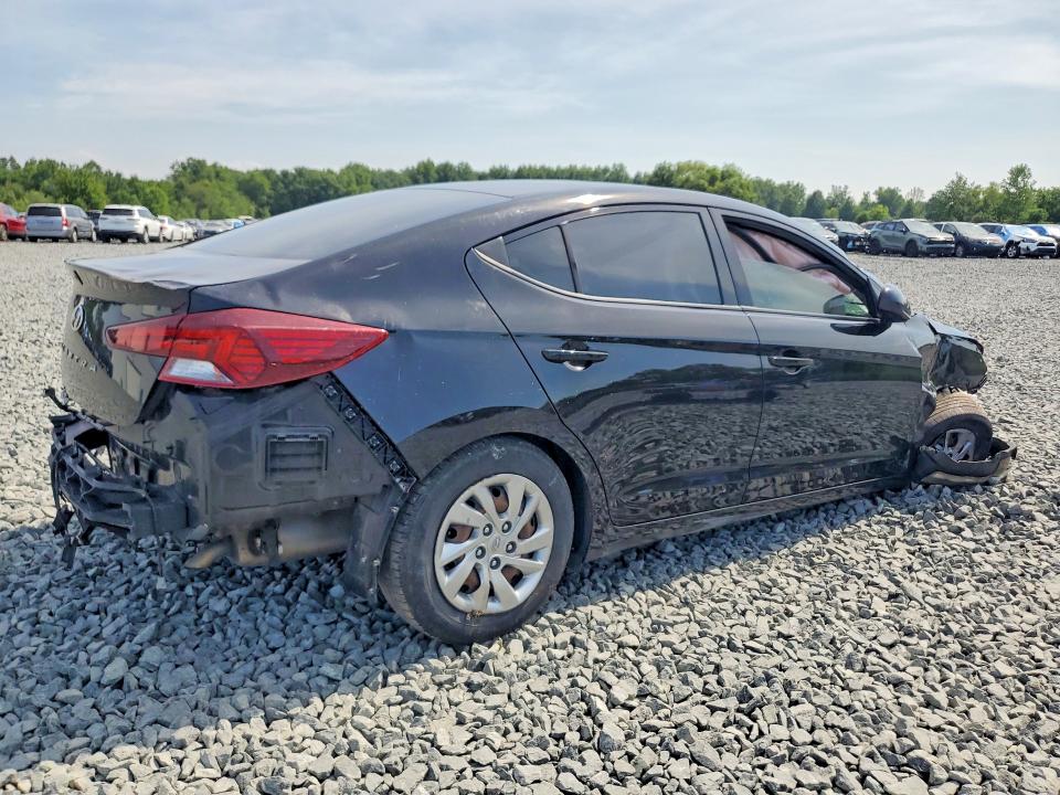 2019 Hyundai Elantra VIN KMHD74LF8KU778073 COPART salvage auction — ROLLOVER, Oh - Cert Of Title-Salvage, sold $80 on 2026-07-23 (photo 3)