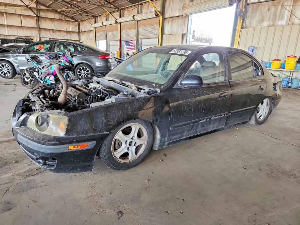 2004 Hyundai Elantra VIN KMHDN46D84U916245 COPART salvage auction — FRONT END, AZ - CERTIFICATE OF TITLE (P), sold $475 on 2026-07-29 (photo 1)