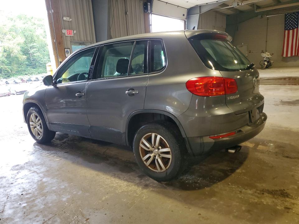 2014 Volkswagen Tiguan VIN WVGBV3AXXEW508838 COPART salvage auction — MINOR DENT/SCRATCHES, Pa - Cert Of Title, sold $1,704 on 2026-08-12 (photo 2)