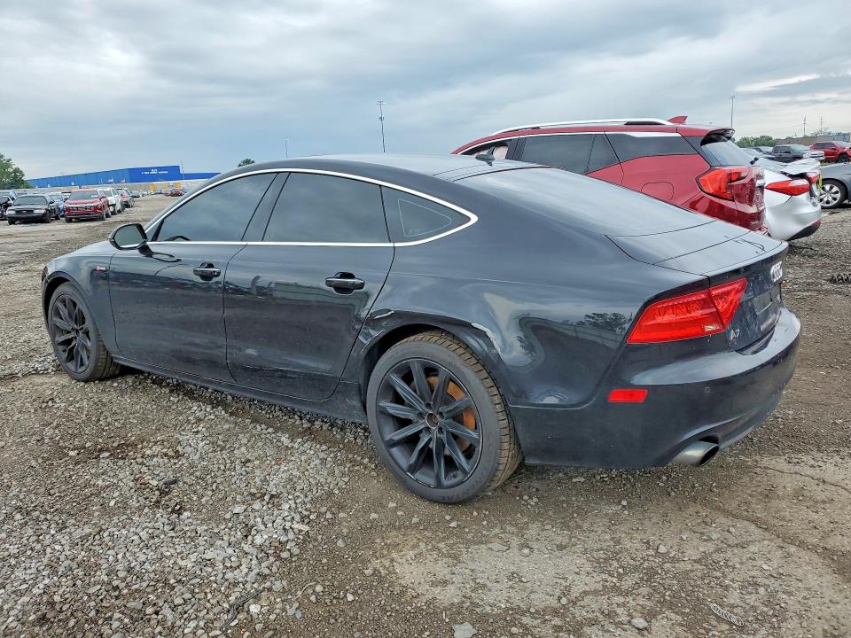 2013 Audi A7 VIN WAUYGAFC7DN083051 COPART salvage auction — FRONT END, Mi - Certificate Of Title, sold $2,000 on 2026-07-10 (photo 2)