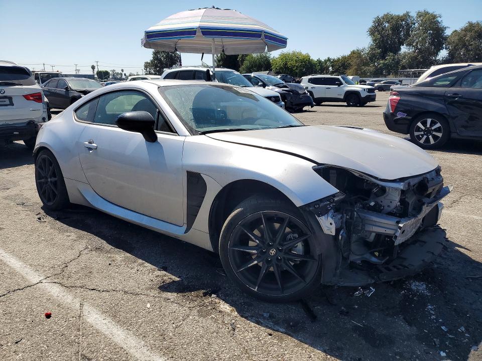 2023 Toyota Gr 86 VIN JF1ZNBF14P8759188 COPART salvage auction — FRONT END, Ca - Salvage Certificate, sold $5,400 on 2026-07-24 (photo 4)