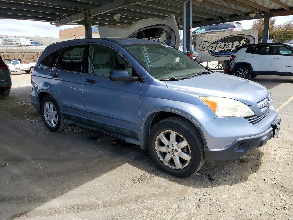 2007 Honda Cr-v VIN JHLRE38547C002856 COPART salvage auction — VANDALISM, Ca - Salvage Certificate, sold $650 on 2026-07-16 (photo 4)