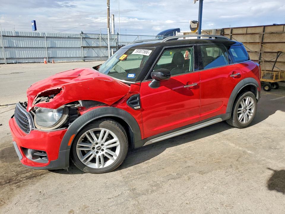 2020 Mini Cooper VIN WMZYW3C02L3L08286 COPART salvage auction — FRONT END, Tx - Certificate Of Title, sold $1,450 on 2026-07-31 (photo 1)