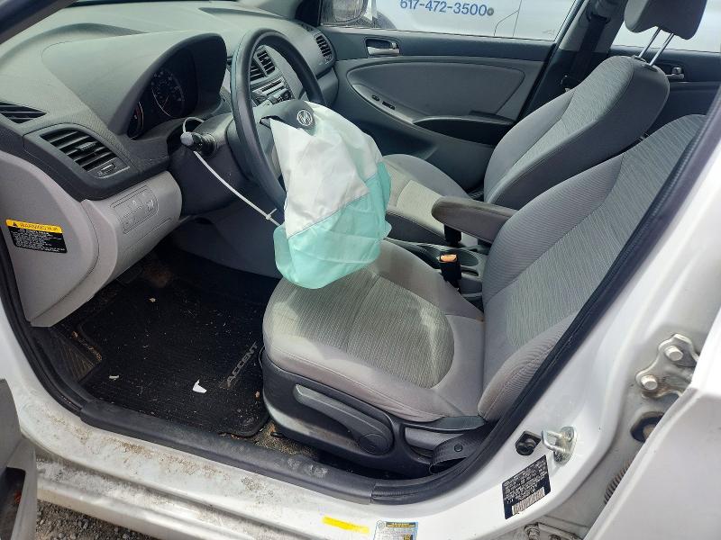 2015 Hyundai Accent VIN KMHCT4AE8FU797536 COPART salvage auction — FRONT END, MA - CERT OF TITLE-RECONSTRCTD COLL, sold $425 on 2026-07-22 (photo 7)