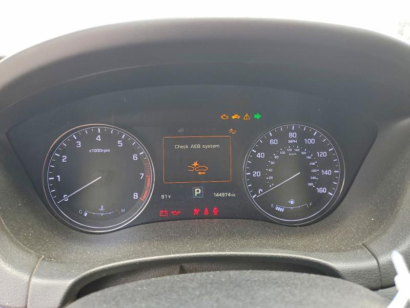 2015 Hyundai Genesis VIN KMHGN4JF5FU074554 COPART salvage auction — FRONT END, Sc - Certificate Of Title (P), sold $2,750 on 2026-07-30 (photo 9)