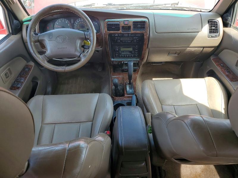 1999 Toyota 4runner VIN JT3HN87R0X0208515 COPART salvage auction — FRONT END, Ca - Salvage Certificate, sold $2,300 on 2026-07-13 (photo 8)