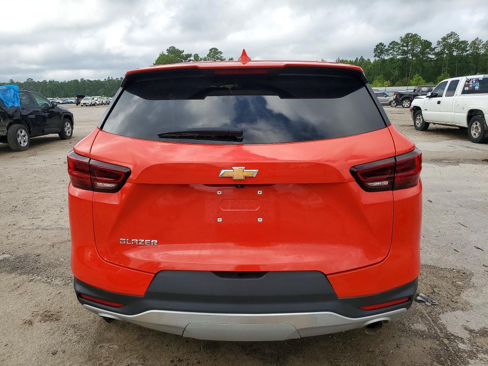 2025 Chevrolet Blazer VIN 3GNKBCR40SS188564 COPART salvage auction — FRONT END, Mt - Certificate Of Title, sold $7,300 on 2026-07-27 (photo 6)