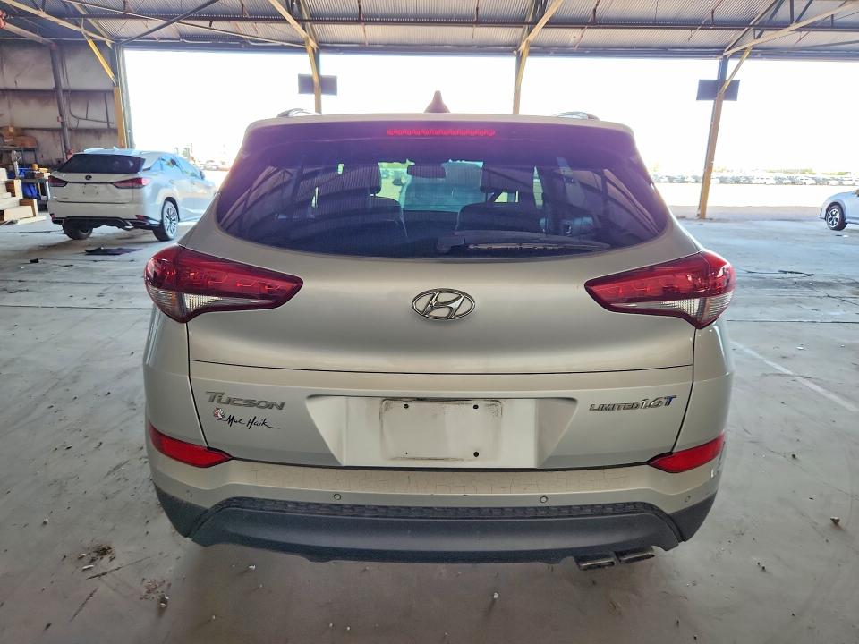 2016 Hyundai Tucson VIN KM8J33A2XGU091869 COPART salvage auction — MECHANICAL, Az - Certificate Of Title, sold $975 on 2026-07-27 (photo 6)