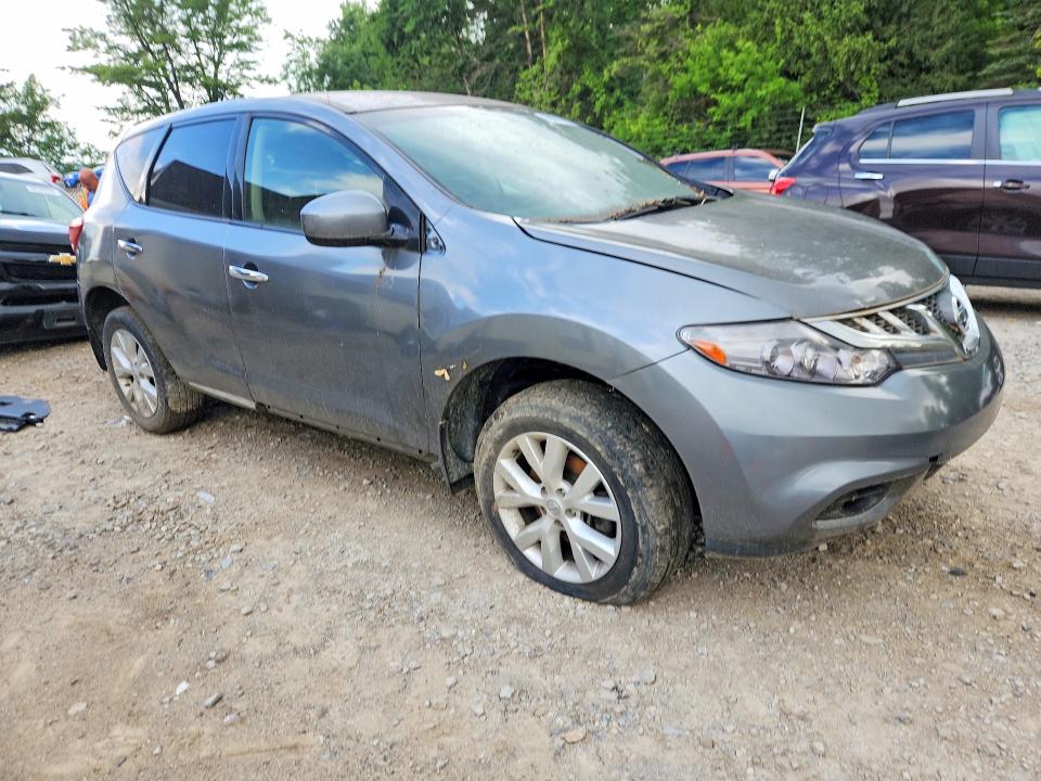 2014 Nissan Murano VIN JN8AZ1MW2EW513242 COPART salvage auction — MECHANICAL, Oh - Certificate Of Title, sold $250 on 2026-07-29 (photo 4)