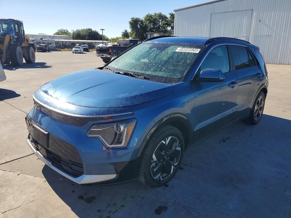 2023 Kia Niro VIN KNDCR3L19P5036419 COPART salvage auction — FRONT END, Ca - Certificate Of Title, sold $7,100 on 2026-07-15 (photo 1)