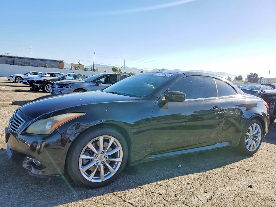 2011 Infiniti G37 VIN JN1CV6FE7BM952710 COPART salvage auction — SIDE, CA - SALVAGE CERTIFICATE, sold $50 on 2026-07-24 (photo 1)