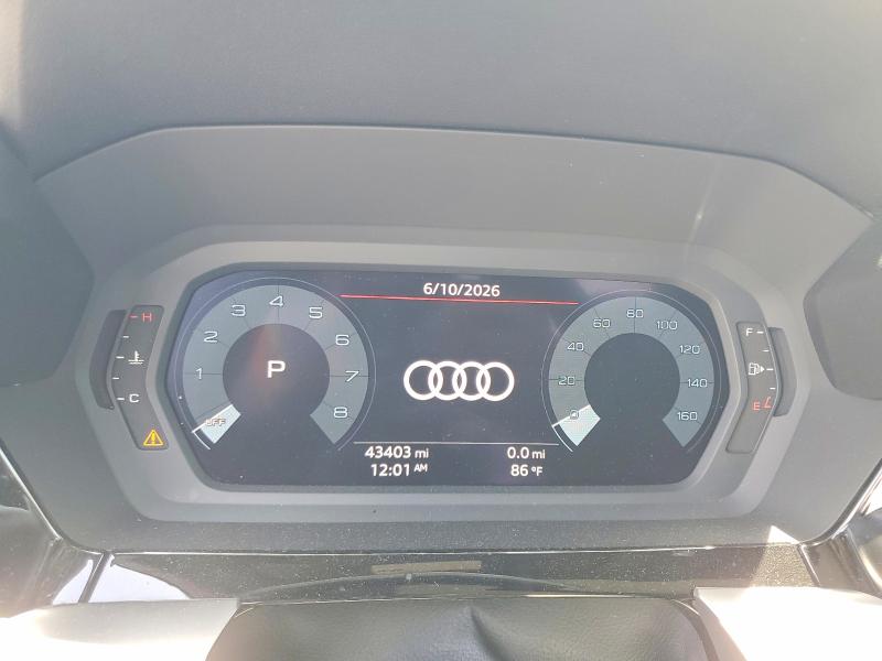 2024 Audi A3 VIN WAUAUDGY3RA079454 COPART salvage auction — FRONT END, Az - Cert Of Title - Salvage, sold $6,400 on 2026-07-09 (photo 9)