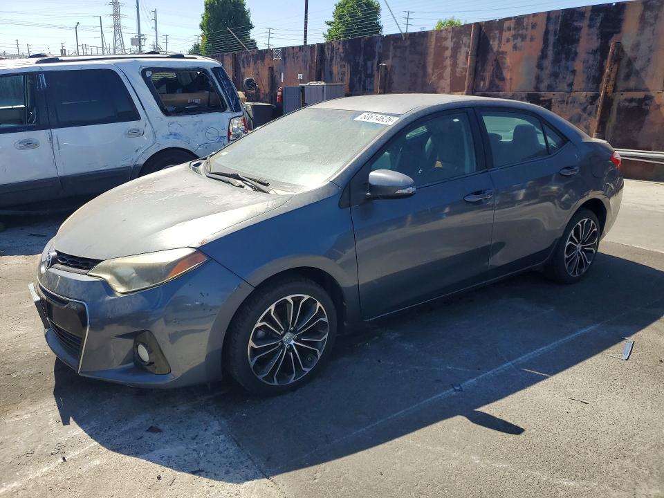 2014 Toyota Corolla VIN 5YFBURHE9EP047638 COPART salvage auction — NORMAL WEAR, Ca - Dis/Dlr/Exp Clean W/Salv Hist, sold $3,450 on 2026-07-15 (photo 1)