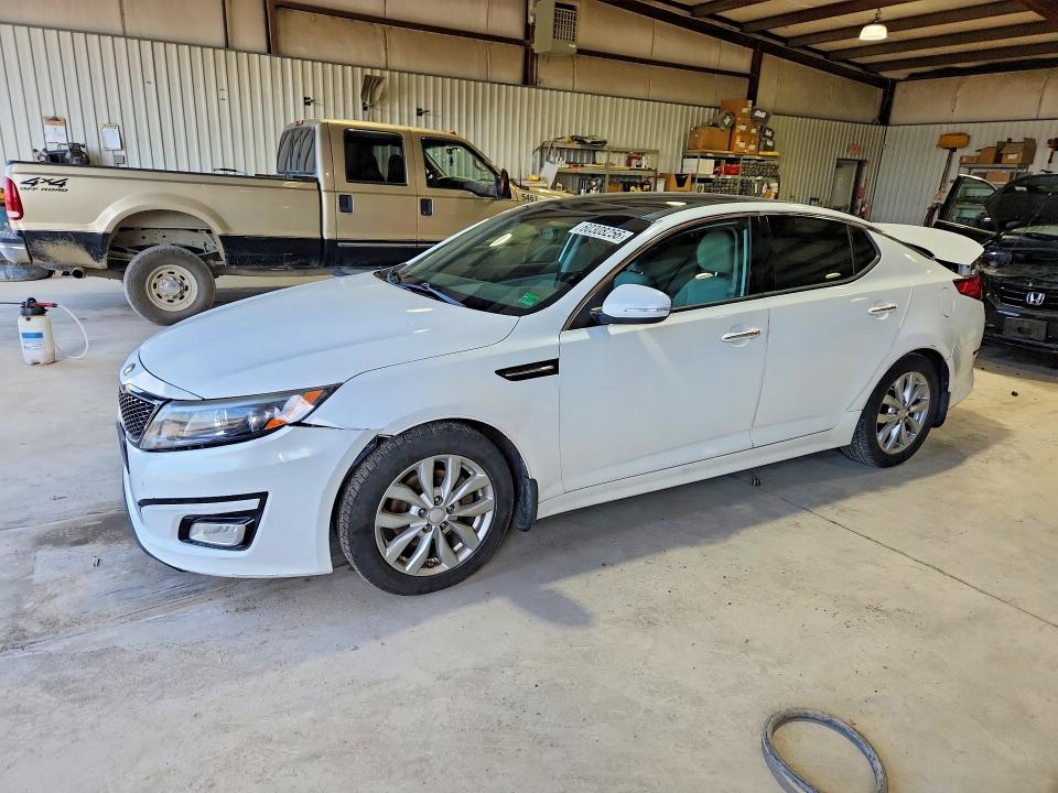 2014 Kia Optima VIN 5XXGN4A70EG339964 COPART salvage auction — REAR END, Pa - Certificate Of Salvage, sold $375 on 2026-07-31 (photo 1)