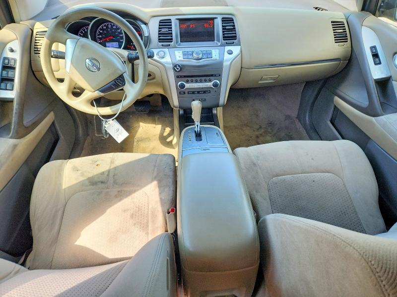 2012 Nissan Murano VIN JN8AZ1MW8CW232981 COPART salvage auction — NORMAL WEAR, Tn - Certificate Of Title (P), sold $225 on 2026-07-21 (photo 8)