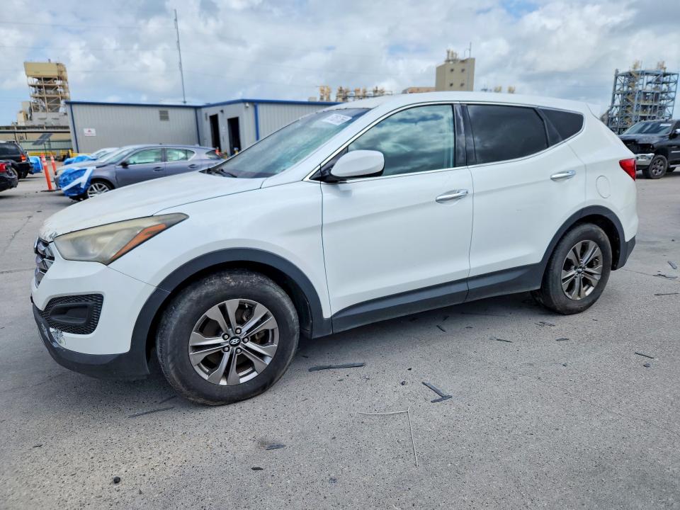 2015 Hyundai Santa fe VIN 5XYZT3LB2FG279645 COPART salvage auction — MINOR DENT/SCRATCHES, La - Certificate Of Title, sold $250 on 2026-07-29 (photo 1)