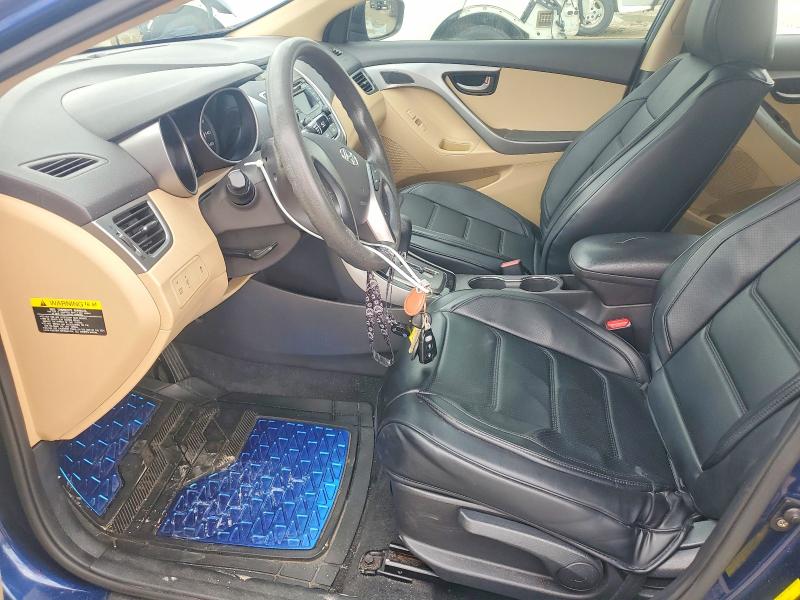 2013 Hyundai Elantra VIN KMHDH4AE6DU868719 COPART salvage auction — NORMAL WEAR, Ks - Dealer Only Clean Title, sold $200 on 2026-07-28 (photo 7)