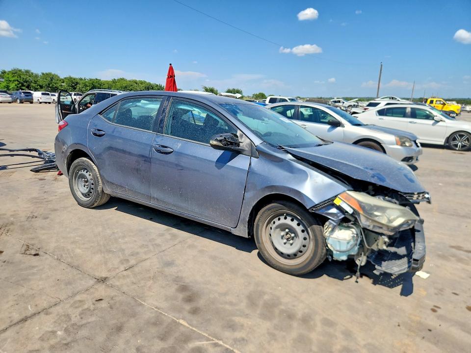 2014 Toyota Corolla VIN 5YFBURHE6EP130833 COPART salvage auction — FRONT END, Tx - Certificate Of Title, sold $1,150 on 2026-07-16 (photo 4)
