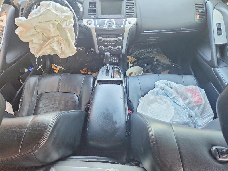 2009 Nissan Murano VIN JN8AZ18W99W140362 COPART salvage auction — FRONT END, NY - MV-907A SALVAGE CERTIFICATE, sold $80 on 2026-07-22 (photo 8)