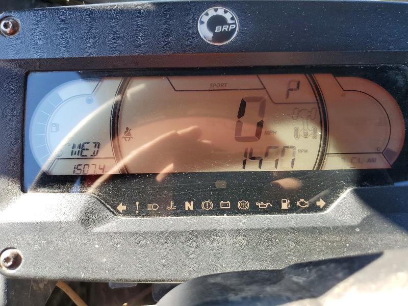 2022 Can-am/ brp VIN 3JBVXAV2XNE000588 COPART salvage auction — FRONT END, Ca - Salvage Certificate, sold $1,100 on 2026-08-17 (photo 8)