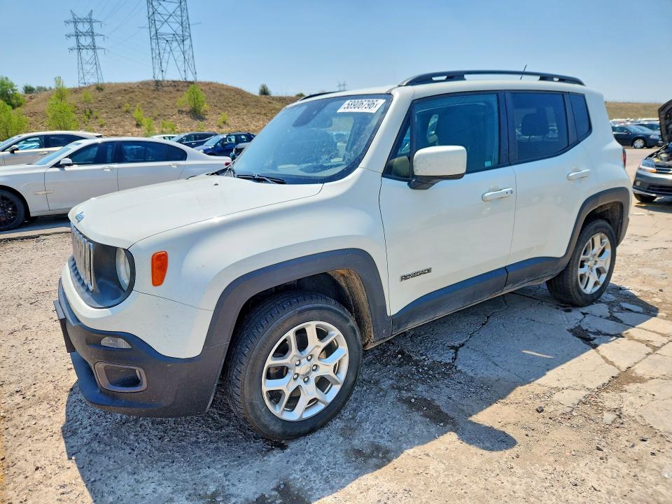 2016 Jeep Renegade VIN ZACCJBBT8GPD60442 COPART salvage auction — FRONT END, Co - Public - Salvage Title, sold $1,350 on 2026-07-15 (photo 1)