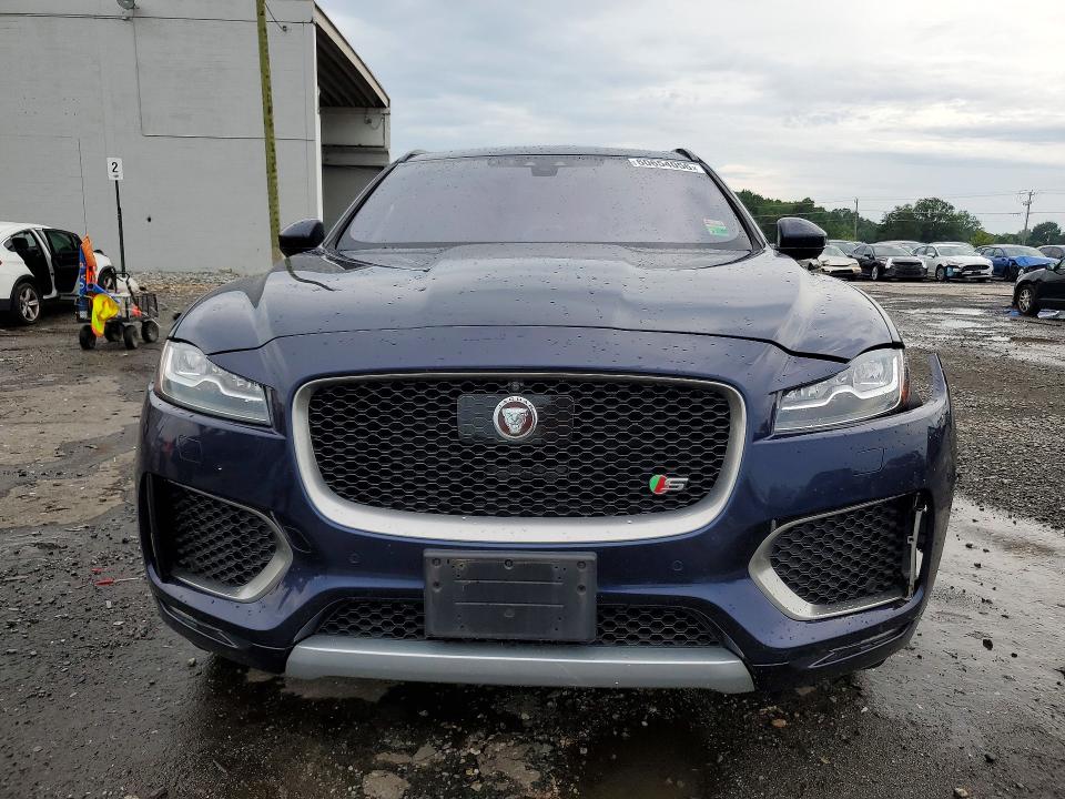 2017 Jaguar F-pace VIN SADCM2BV9HA499266 COPART salvage auction — FRONT END, VA - CERTIFICATE OF TITLE, sold $2,500 on 2026-07-15 (photo 5)
