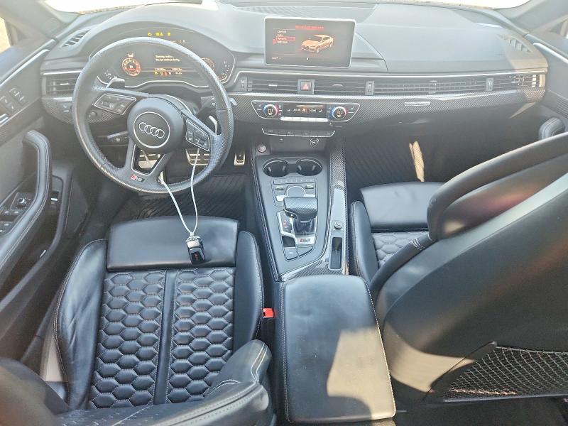 2019 Audi Rs5 VIN WUACWCF55KA903843 COPART salvage auction — FRONT END, On - Permit No Brand - Unfit, sold $19,800 on 2026-08-11 (photo 8)