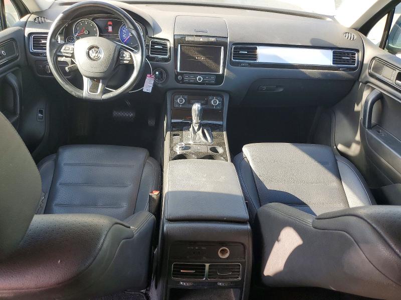 2012 Volkswagen Touareg VIN WVGFF9BP5CD001919 COPART salvage auction — FRONT END, Ca - Salvage Certificate, sold $950 on 2026-07-22 (photo 8)