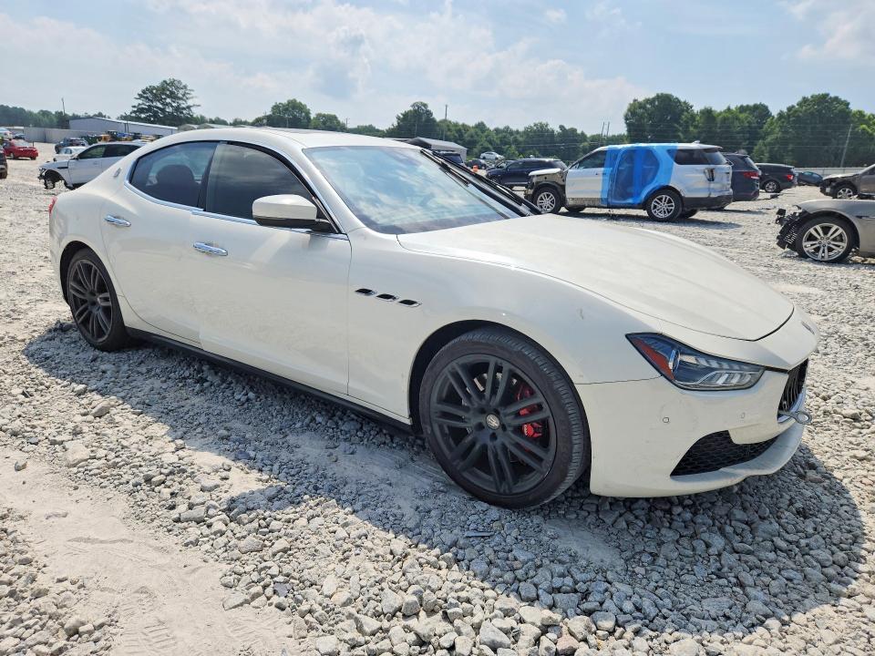 2017 Maserati Ghibli VIN ZAM57RSS1H1212749 COPART salvage auction — MINOR DENT/SCRATCHES, Ga - Cert Of Title-Manufctr Buyback (P), sold $4,700 on 2026-07-20 (photo 4)