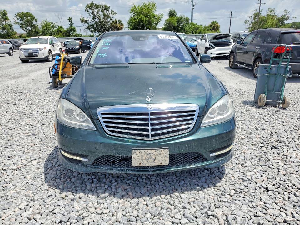 2010 Mercedes-benz S class VIN WDDNG8GB9AA329773 COPART salvage auction — REAR END, FL - CERT OF TITLE SLVG REBUILDABLE, sold $4,350 on 2026-08-04 (photo 5)