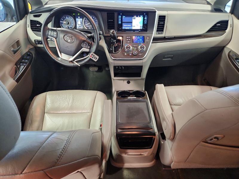 2017 Toyota Sienna VIN 5TDDZ3DC5HS160929 COPART salvage auction — MINOR DENT/SCRATCHES, Mn - Cert Of Title-Prior Salvage, sold $3,350 on 2026-07-23 (photo 8)