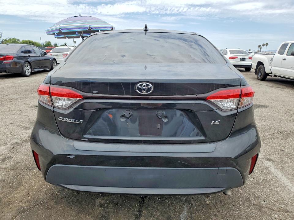2020 Toyota Corolla VIN JTDEPRAE0LJ001101 COPART salvage auction — FRONT END, CA - SALVAGE CERTIFICATE, sold $250 on 2026-07-21 (photo 6)