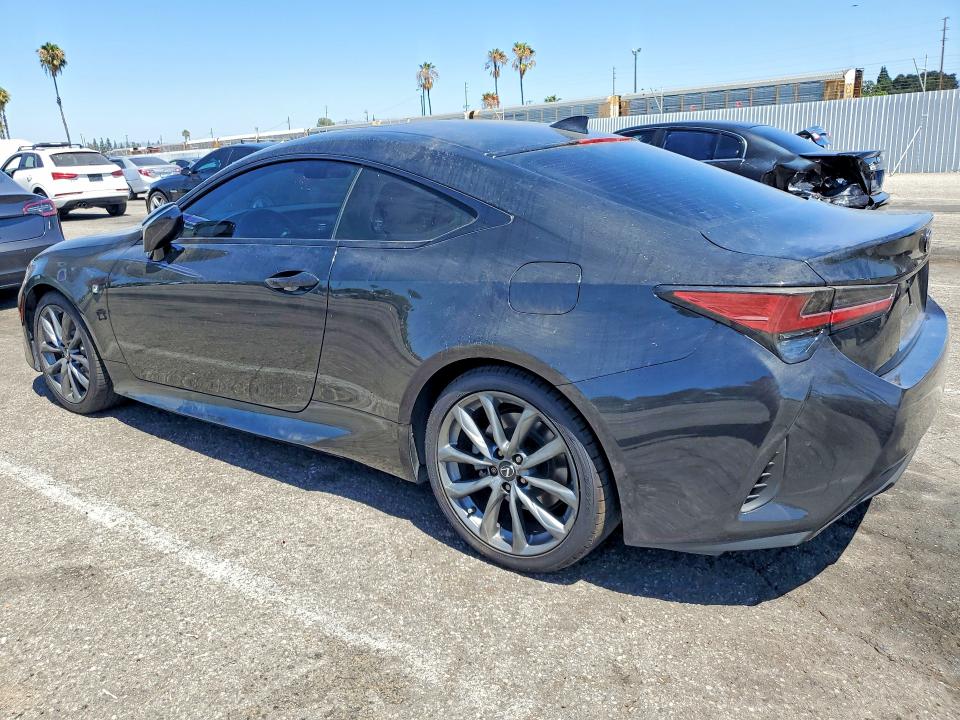 2022 Lexus Rc VIN JTHGA5BC5N5012220 COPART salvage auction — UNDERCARRIAGE, CA - SALVAGE CERTIFICATE, sold $10,600 on 2026-07-28 (photo 2)