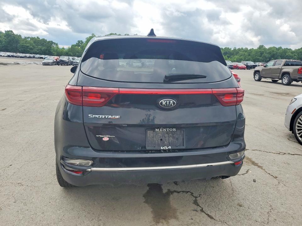 2020 Kia Sportage VIN KNDPM3AC8L7749492 COPART salvage auction — VANDALISM, OH - CERTIFICATE OF TITLE, sold $1,900 on 2026-07-16 (photo 6)