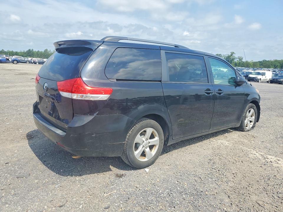 2014 Toyota Sienna VIN 5TDKK3DC4ES472764 COPART salvage auction — FRONT END, Va - Cert Of Title - Salvage, sold $2,600 on 2026-07-22 (photo 3)