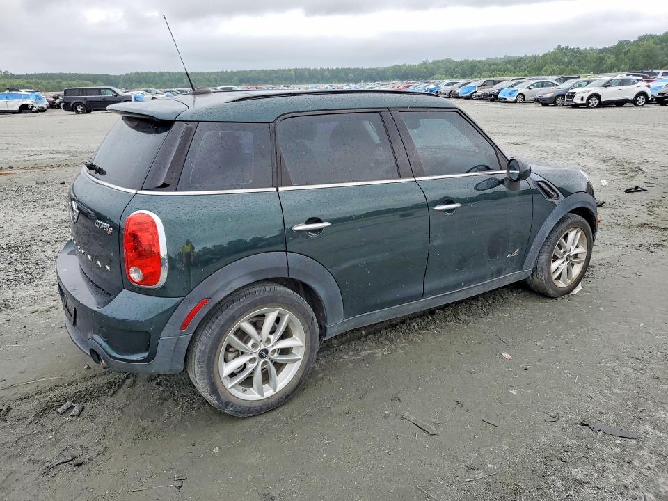 2014 Mini Cooper VIN WMWZC5C51EWP40774 COPART salvage auction — MECHANICAL, Sc - Cert Of Title-Salvage, sold $625 on 2026-08-17 (photo 3)