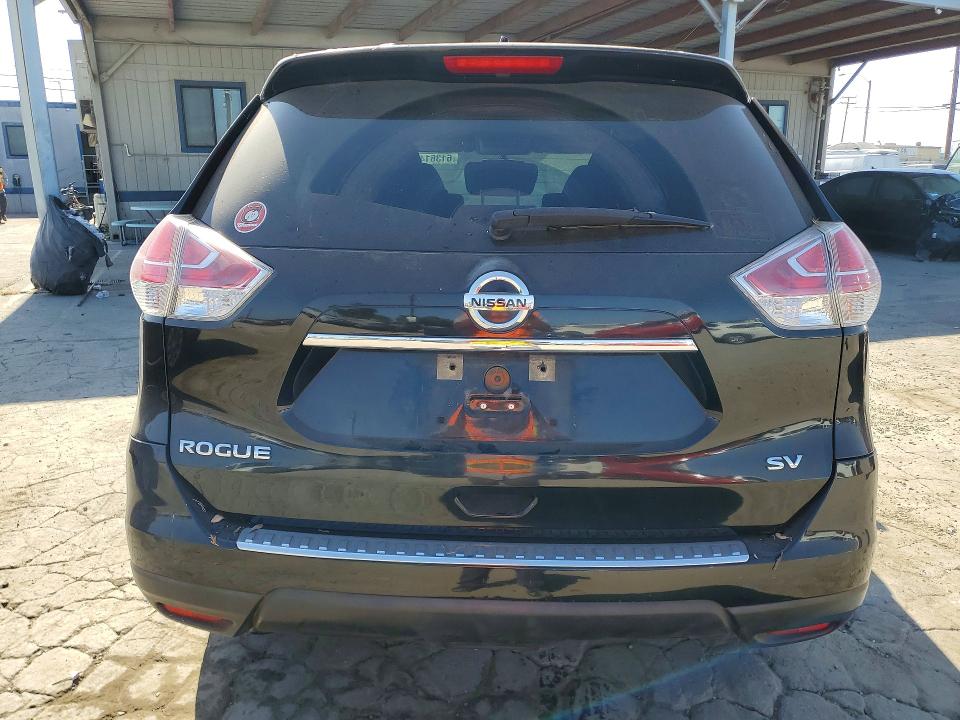 2016 Nissan Rogue VIN KNMAT2MT9GP622173 COPART salvage auction — SIDE, Ca - Salvage Certificate, sold $1,050 on 2026-07-30 (photo 6)