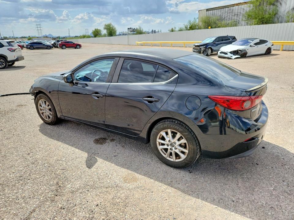 2014 Mazda 3 VIN JM1BM1V7XE1129423 COPART salvage auction — FRONT END, AZ - CERT OF TITLE - SALVAGE, sold $275 on 2026-07-24 (photo 2)