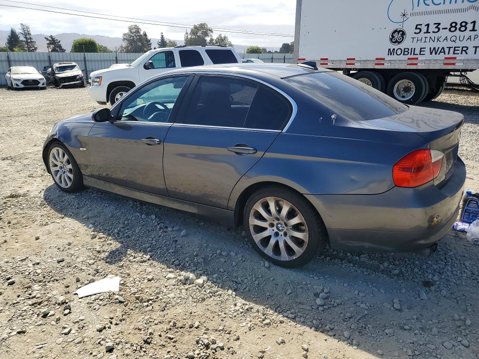 2006 BMW 3er VIN WBAVB33556KR75399 COPART salvage auction — FRONT END, Ca - Salvage Certificate, sold $450 on 2026-07-14 (photo 2)